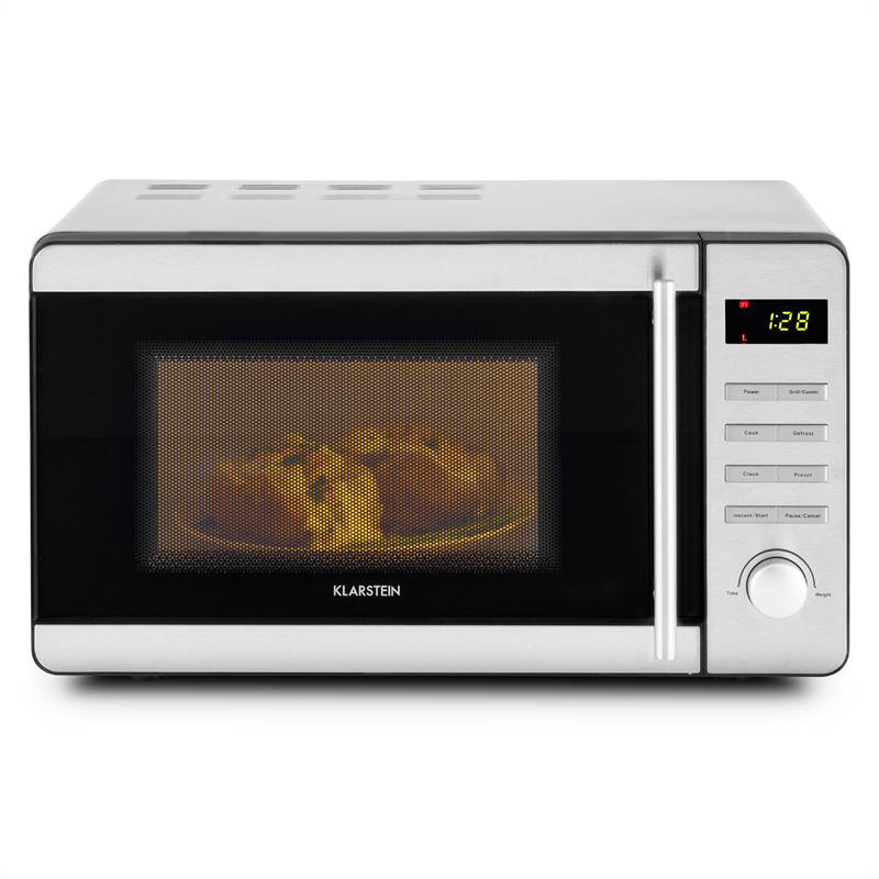 Klarstein 44.5cm 20m³ L 1000W - Watt Countertop Microwave