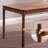 Simple Log Walnut Solid Wood Rectangular Table-1523703479