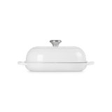 Le Creuset Signature Cast Iron Oval Bread Oven, 11.5 In., White