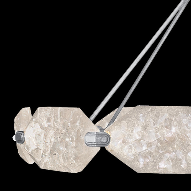 Allison Paladino 20 - Light LED Chandelier, Platinized Silver