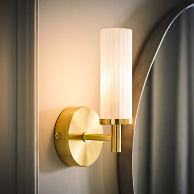 Adiell Glass Armed Sconce