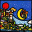 Distant Worlds by Wallas - Wrapped Canvas Art Prints-422055141