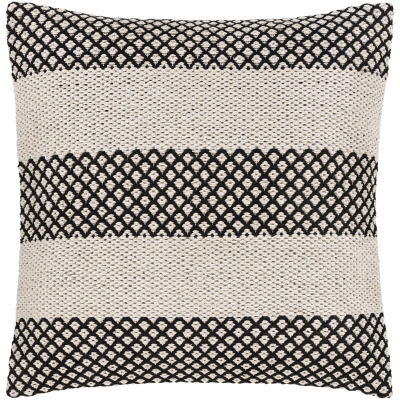 Ryder Starcher Textured Cotton Pillow Cover, Down
