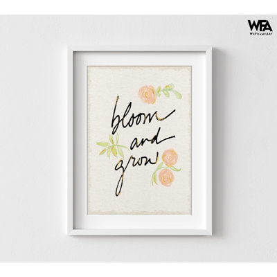 Girly, motif floral, décoration de chambre à coucher, affiche de chambre de bébé nouveau-né, œuvre d'art en classe pour enfants, impression d'affiche fleur