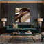 Lyrical Abstraction 24 Brown Canvas Wall Art-2004974153