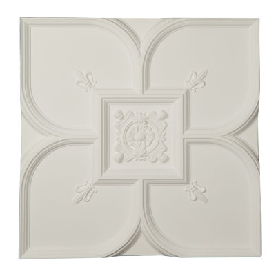 Fleur-de-lis 31.5'' H x 31.5'' W x 2.38'' D Urethane Ceiling Medallion