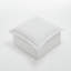 31.8cm Wide Square Solid Colour Ottoman-134684763