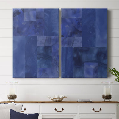 Toile tendue bleue I-Premium Gallery