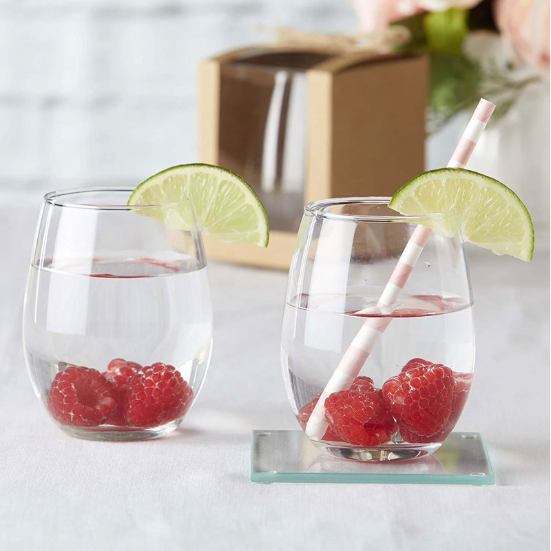 Stemless Wine Glass, 9