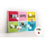 Manraaj Magnetic Cork Corkboard / Bulletin Board Bulletin Board