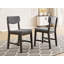 Chaise de salle à manger rustique 4 pièces 4 pièces-129067756
