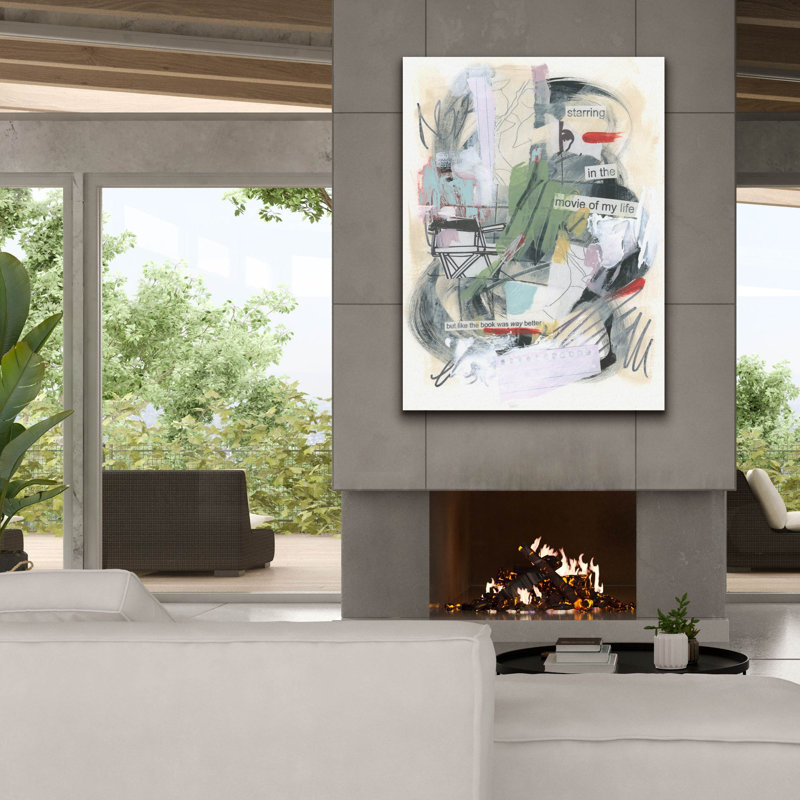  «True Stories 2» par June Erica Vess, art mural sur toile, 40 po x 54 po, H 54 po x l 40 po