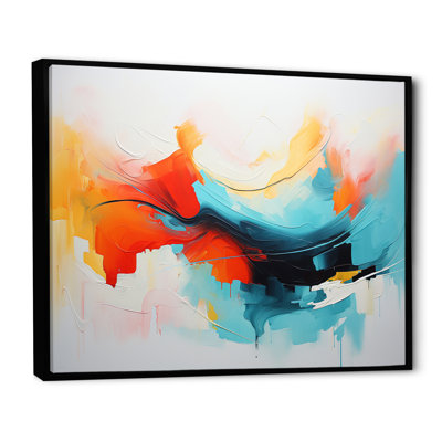 «Colorful Abstract Expression IV», art mural abstrait