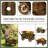 Compact Hand-Pushed Flower Cart, Wooden Mobile Garden Planter