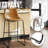 Coutner Height Barstools(Set of 3)-916226447