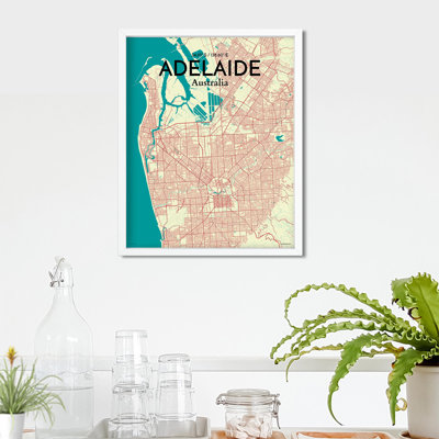 Adelaide City Map, impression