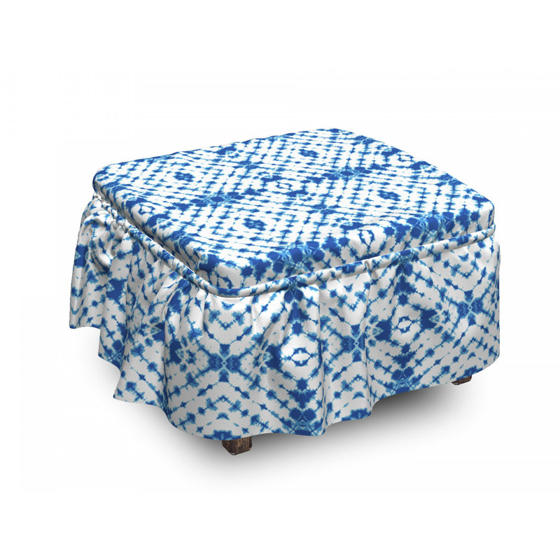 Housse pour repose-pieds motif grunge