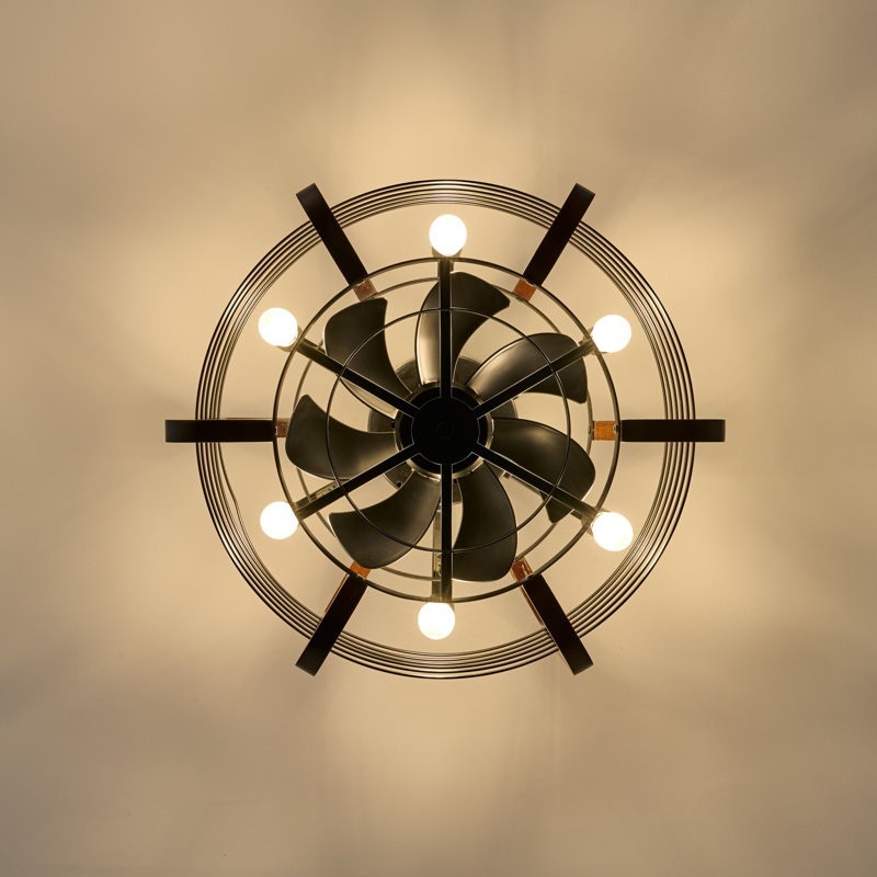 Quintisha Ceiling Fan with Light Kit