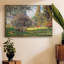 «The Park» par Monet - reproduction sur toile avec cadre flottant-92468443-92468452
