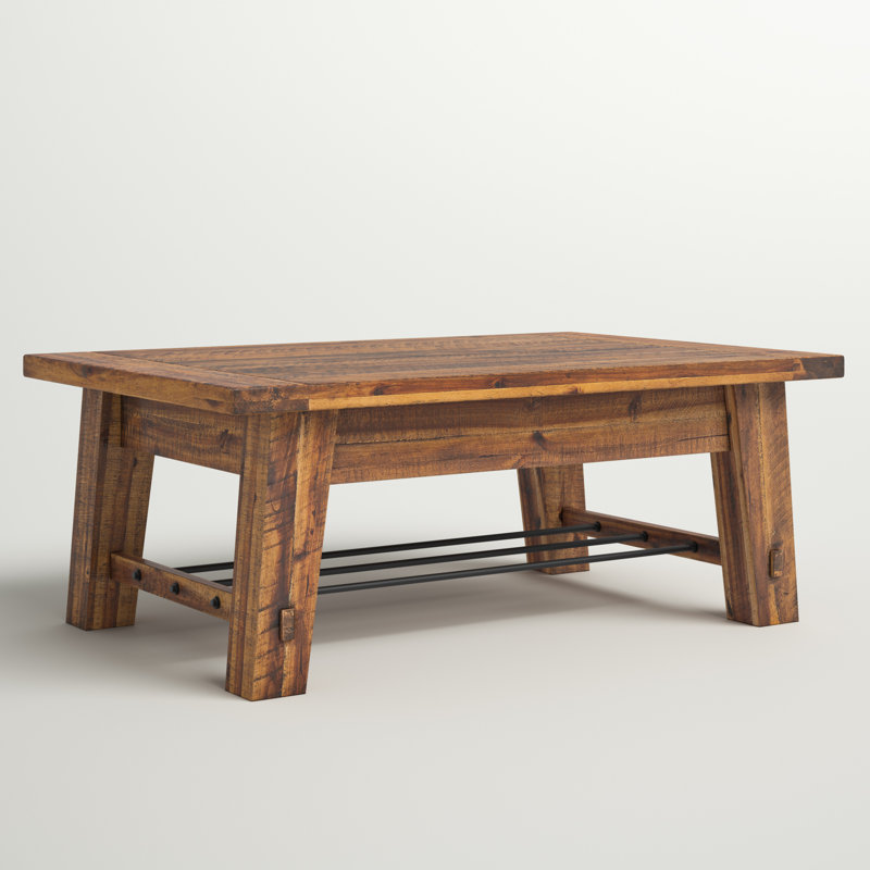 Durango 48" Coffee Table, Natural, Brown