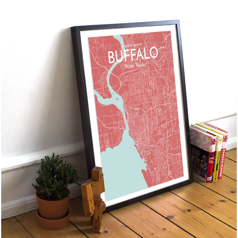 Buffalo - No Frame Print, 43.2 cm H x 27.9 cm W x 0.1cm D