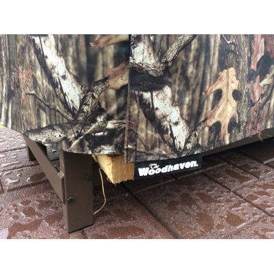 194'' W x 22'' D Vinyl Log Store