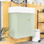 Meuble-lavabo 21,6 po avec lavabo en céramique-821159936
