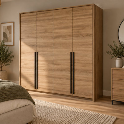 Bonis Manufactured Wood Wardrobe