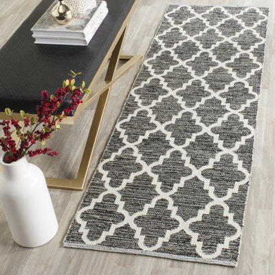 Lockbourne Hand Woven Cotton Geometric Rug