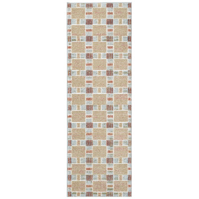 Capodilupo Rust Multicolor Modern Indoor Rug