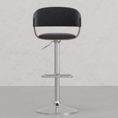 Tabouret de bar pivotant réglable