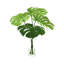 Fausse plante Philodendron 23 po Centerview dans un vase en verre-1602644068