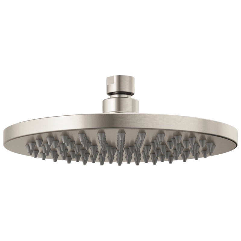 Essential™ Round Raincan Showerhead, Luxe Nickel, 2.50
