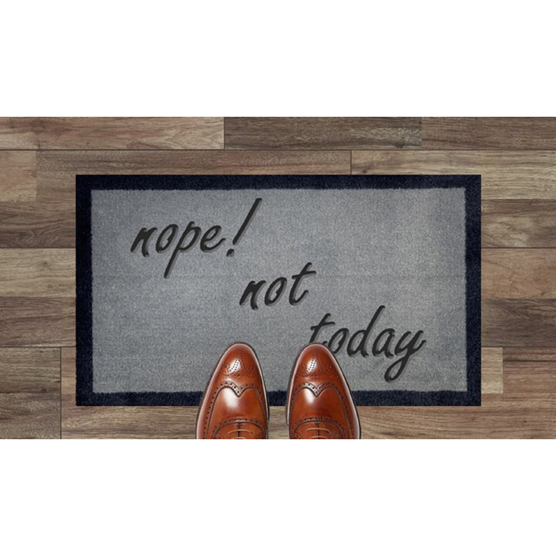 Shrout Non-Slip Indoor Doormat