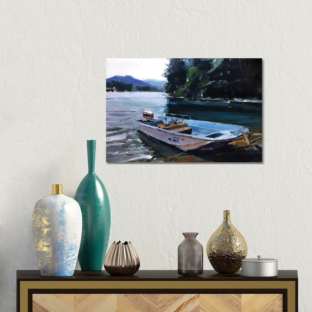 Fishing by David Shingler - Gallery-Wrapped Canvas Giclée on Canvas