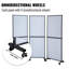 Cloison autoportante 3 panneaux Office-66096618