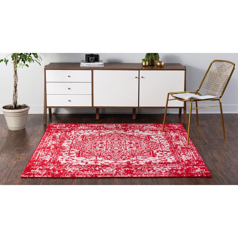 Oriental Indoor Rug, Square 4'1"