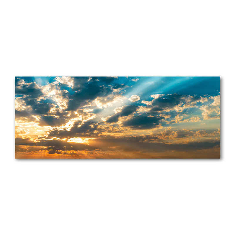 Sunset Sky - Wrapped Canvas Print