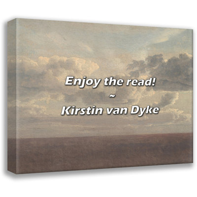 Kirstin van Dyke Quote Enjoy the read Kirstin van Dyke Quote Enjoy the read