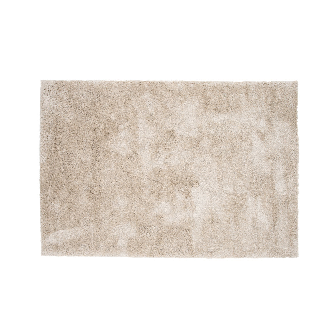 Flachgewebe-Teppich in Beige