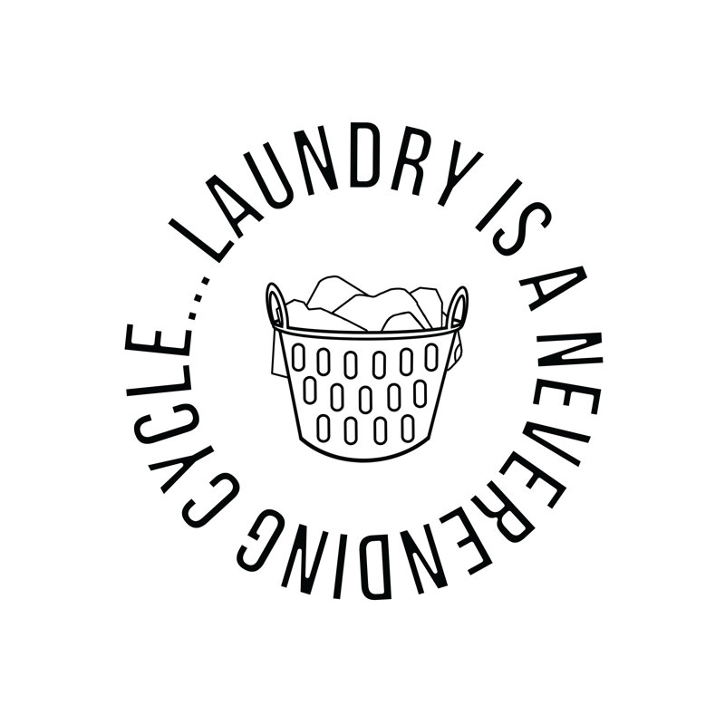 Laundry Cycle I - Wrapped Canvas Print, 51cm H x 51cm W x 3.8cm D