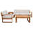 4 Piece Sectional Seating Group with Cushions-874730479-874730478