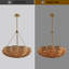 Rattan Chandelier