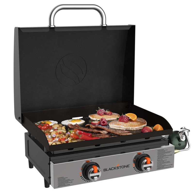 Blackstone 2-Burner 22" Propane Griddle with Hood