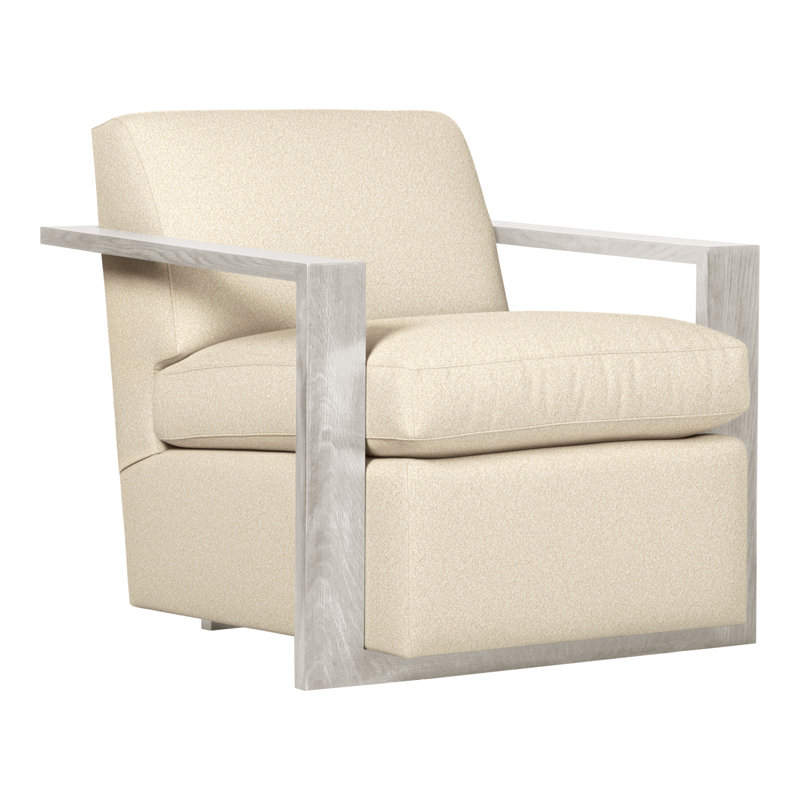 Thom Filicia Home 32" Wide Upholstered Armchair, Casa Blanca, Kimoni Natural