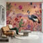 Papier peint oiseaux tropicaux muraux oiseaux de la jungle amovibles-1977883540-1977883534
