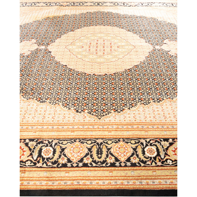 Classic One-of-a-Kind 9' 1" X 12' 5" Hand Knotted Area Rug