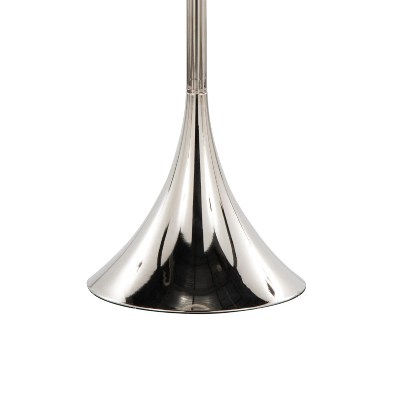 Ensemble de 2 lampes sur pied Marla, Argent argent