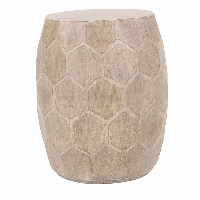 Table d'appoint d'extérieur en béton léger