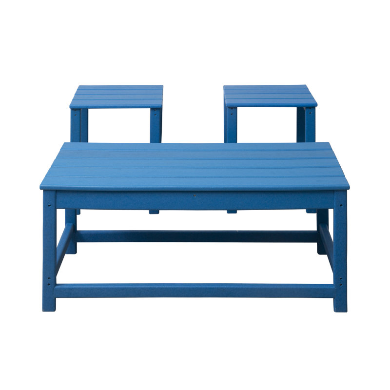Table d'appoint et table basse Alger, Bleu pacifique